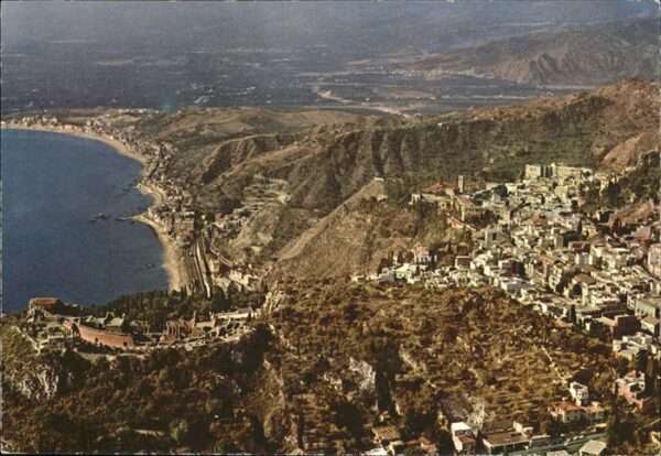 Taormina Sizilien Veduta Aerea