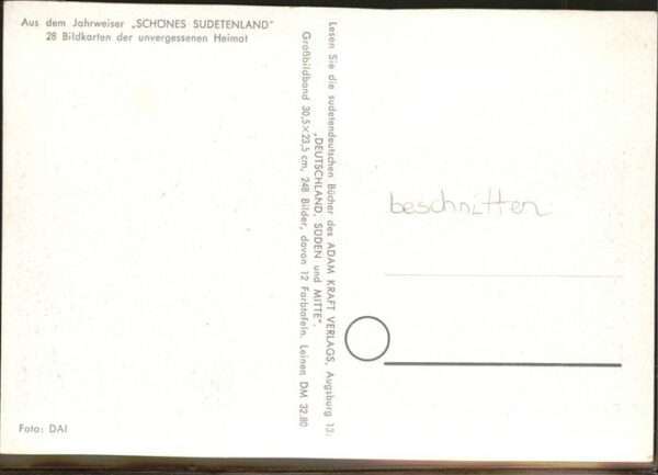 Freiwaldau Tschechien Musikantensteig – Bild 2