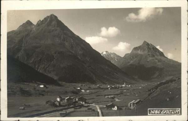 Galtuer Tirol Bergpanorama
