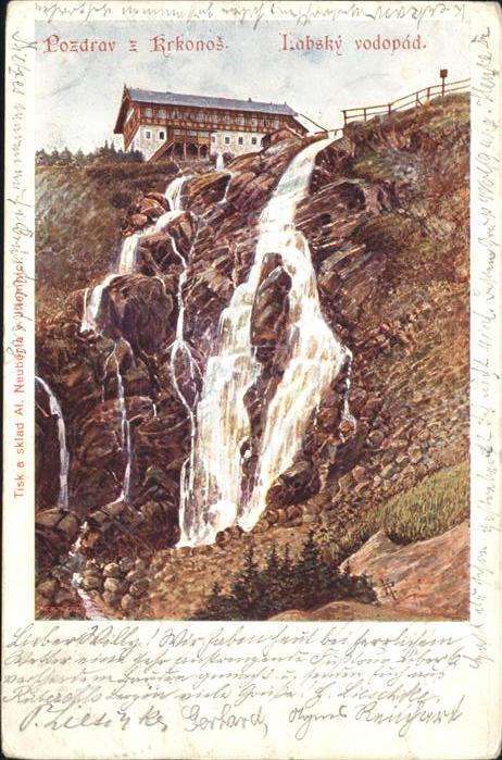 Krkonose Wasserfall