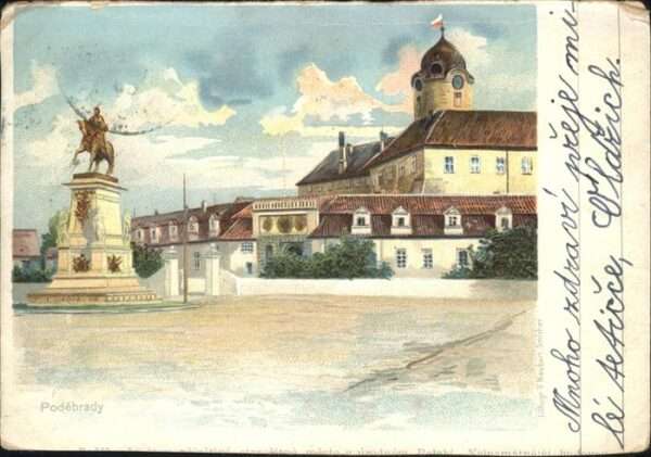 Roudnice Denkmal
Aquarell