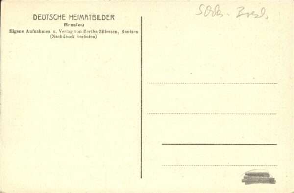 Breslau Niederschlesien Südseite Universität – Bild 2