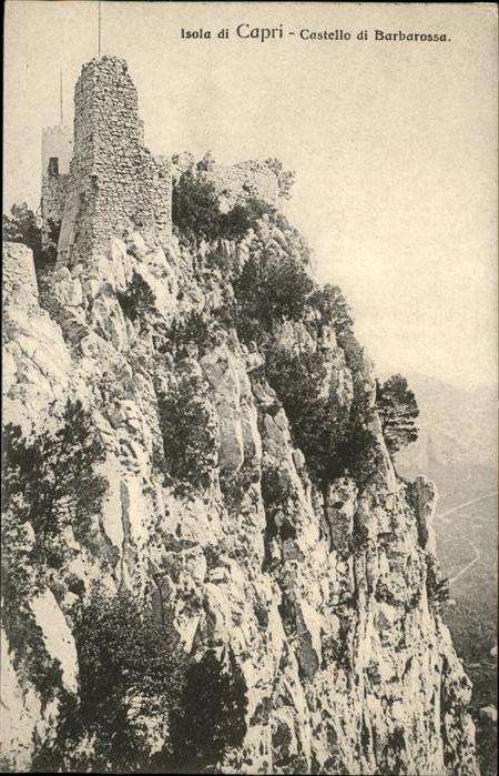 Capri Castello di Barbarossa
