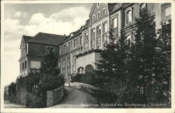 Greiffenberg Schlesien Sanatorium Birkenhof