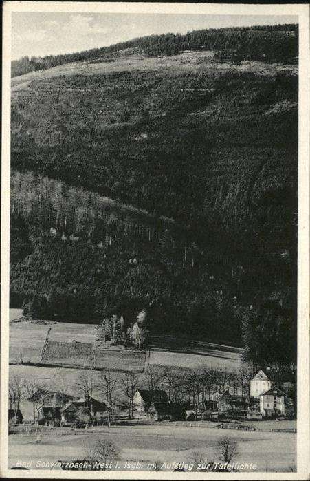 Bad Schwarzbach Aufstieg zur Tafelfichte