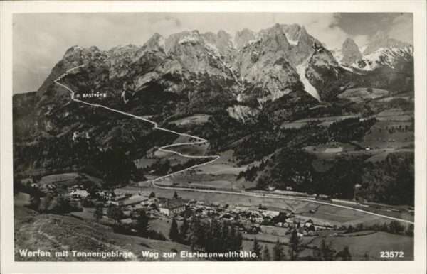 Werfen Salzburg Weg zur Eisriesenwelthöhle
