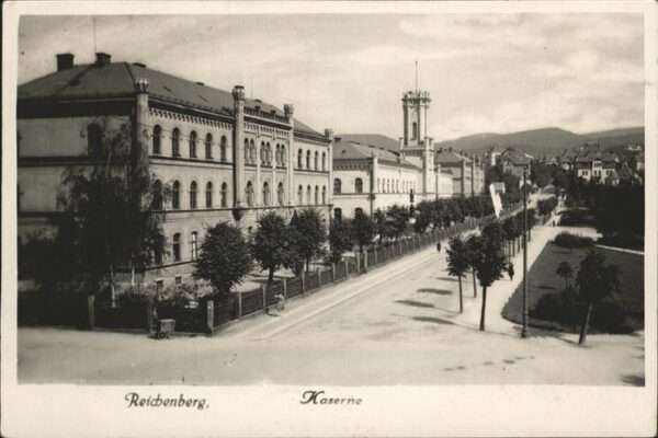 Reichenberg Liberec Boehmen Kaserne
