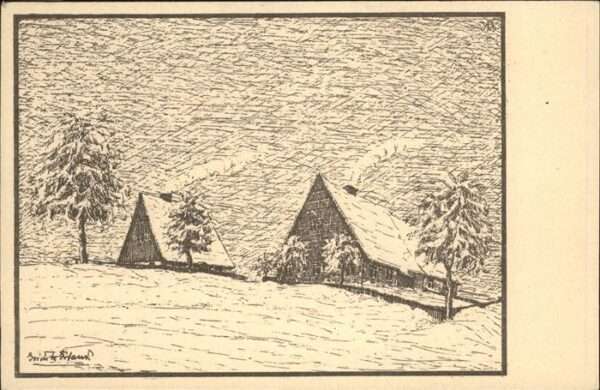 Katharinaberg Berghütten Künstler Erich Eiland