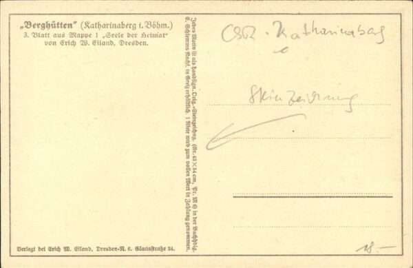 Katharinaberg Berghütten Künstler Erich Eiland – Bild 2