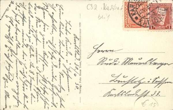 Pirkenhammer Karlsbad Walters Höhencafe – Bild 2