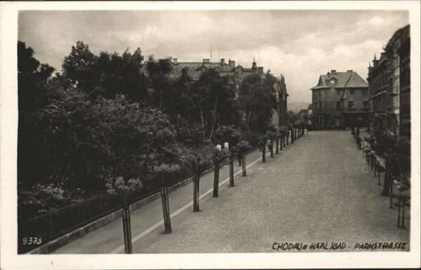 Karlsbad Eger Parkstrasse