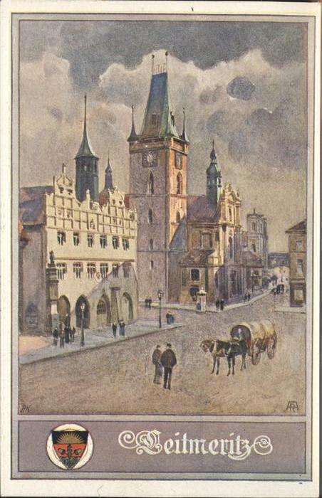 Leitmeritz Litomerice Nordboehmen Kutsche
