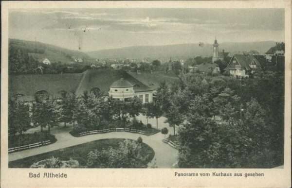 Bad Altheide Panorama vom Kurhaus
