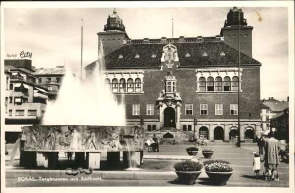 Boras Torgbrunnen Radhuset