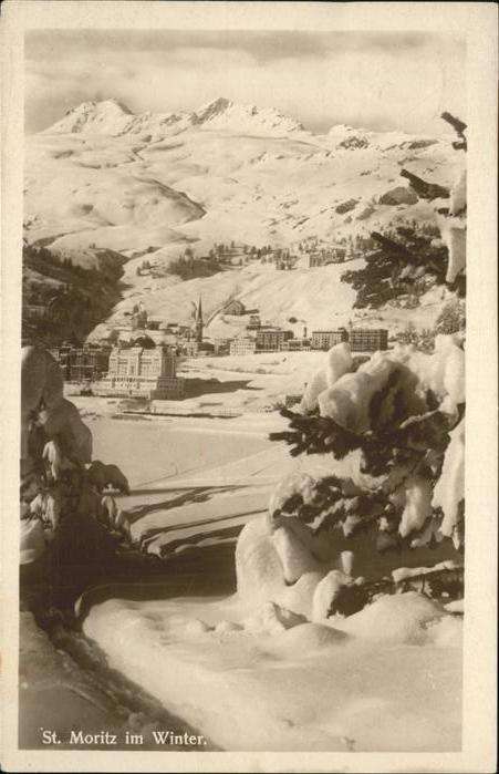 St Moritz GR Winter