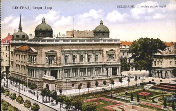 Belgrad Serbien Palais Royal