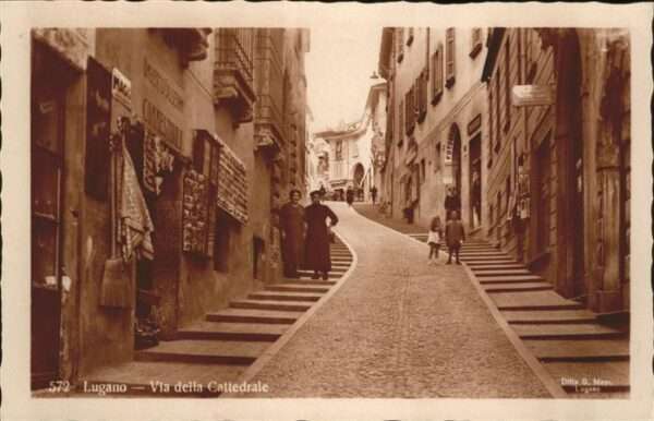 Lugano TI Via della Cattedrale