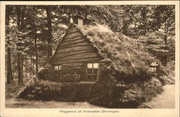 Groningen plaggenhut Onstwedde
