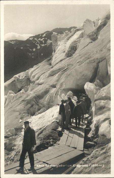 Rhonegletscher Glacier du Rhone Eisgrotte