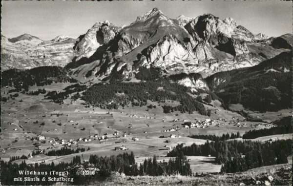 Wildhaus SG Säntis Schafberg