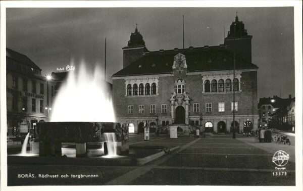Boras Radhuset Torgbrunnen