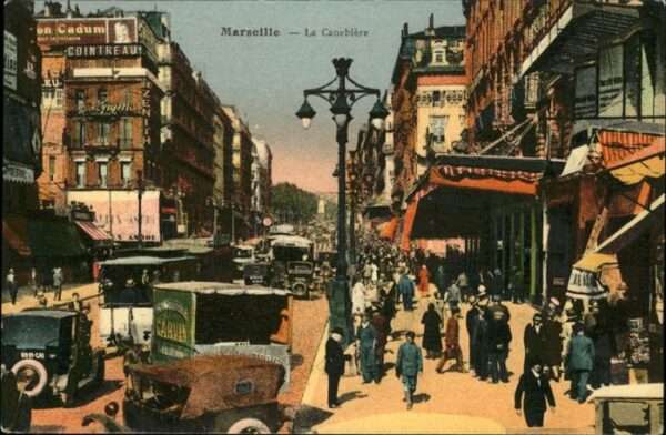 Marseille Bouches-du-Rhone La canebiere