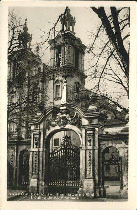 Krakow Krakau Eglise St Stanislas