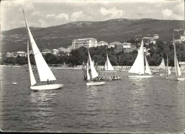 Crikvenica Kroatien Segelschiff