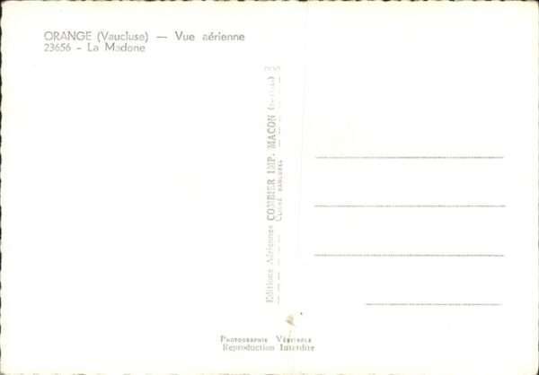 Orange Vaucluse Fliegeraufnahme – Bild 2