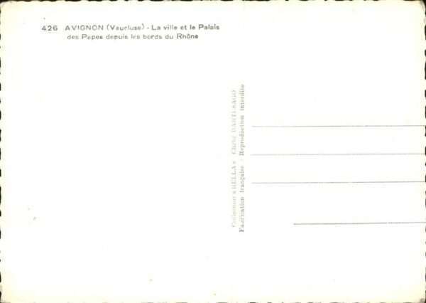 Avignon Vaucluse Palais – Bild 2