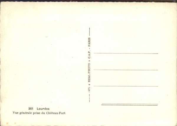 Lourdes Hautes Pyrenees Chateau Fort – Bild 2