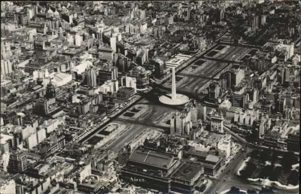 Buenos Aires Fliegeraufnahme