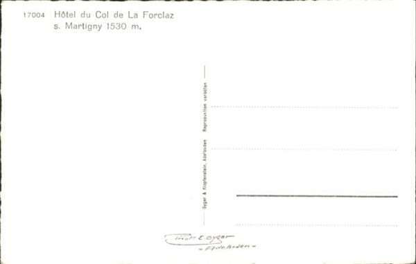 Martigny VS Hotel Col de la Forclaz – Bild 2