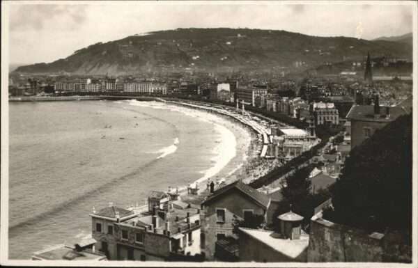 San Sebastian  Pais Vasco ES Strand