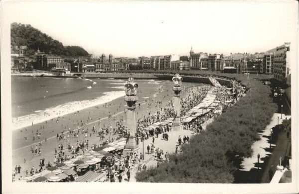 San Sebastian  Pais Vasco ES Strand Playa de la Concha