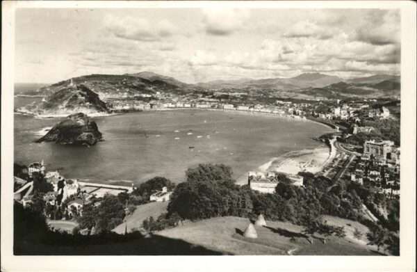San Sebastian  Pais Vasco ES Monte Igueldo Strand
