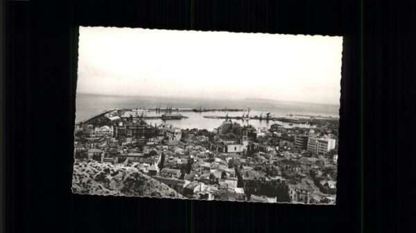 Alicante Vista general del Puerto Hafen