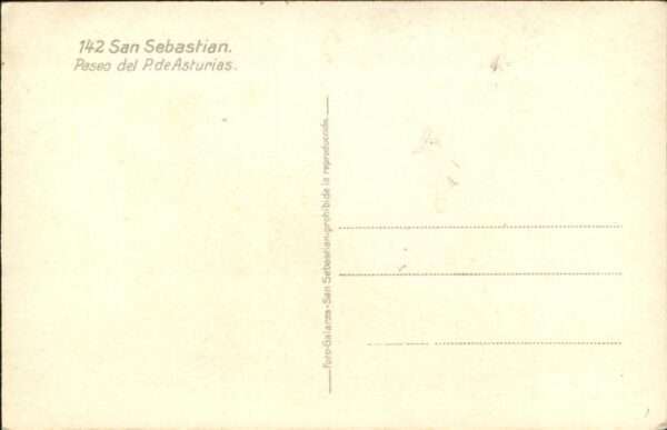 San Sebastian  Pais Vasco ES Paseo del P. de Asturias – Bild 2