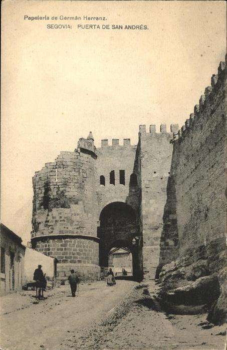 Segovia Puerta de San Andreas