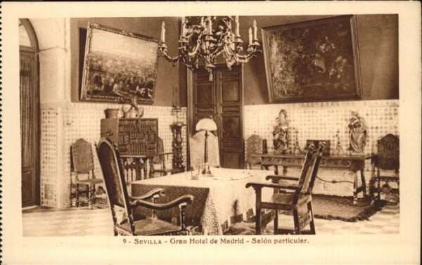 Sevilla Andalucia Gran Hotel de Madrid Salon