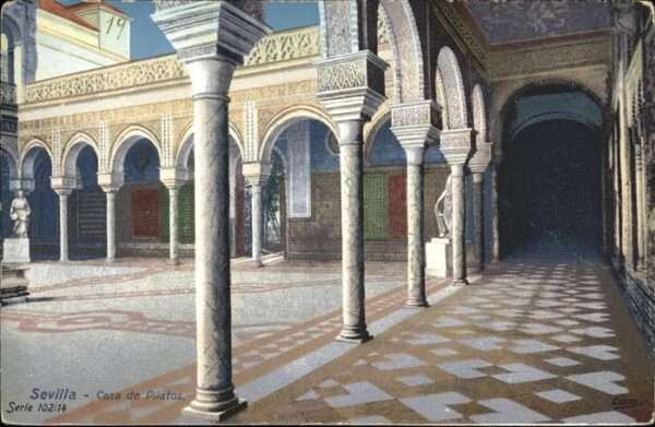 Sevilla Andalucia Casa de Pilatos
