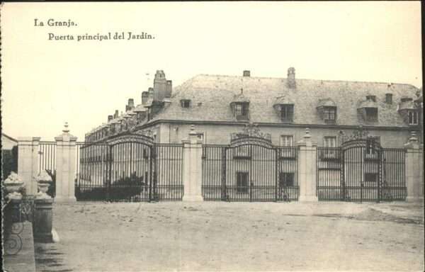 La Granja Puerta principal del Jardin
