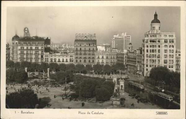Barcelona Cataluna Plaza de Cataluna
