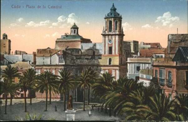 Cadiz Andalucia Plaza de la Catedral