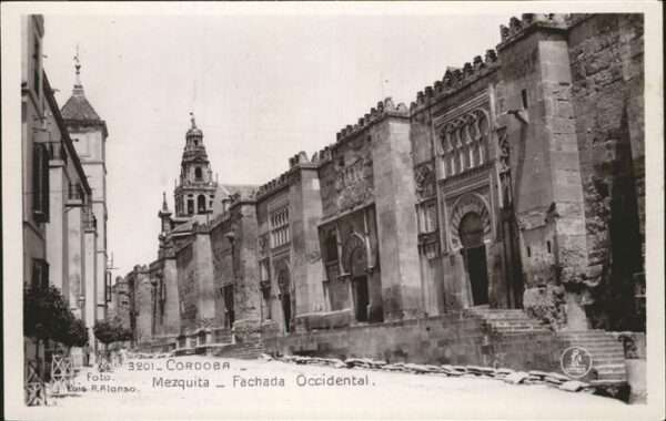 Cordoba Andalucia Mesquita Fachada Occidental