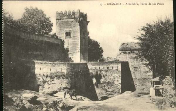 Granada Andalucia Alhambra Torre de los Picos