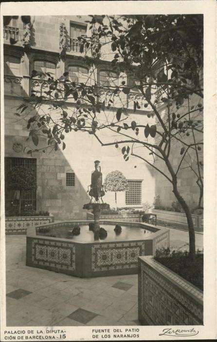 Barcelona Cataluna Palacio de La Diputa Cion