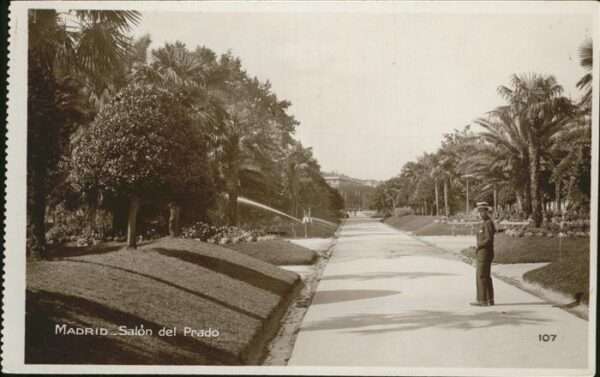 Madrid Spain Salon del Prado
