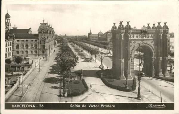 Barcelona Cataluna Salon de Victor Pradera