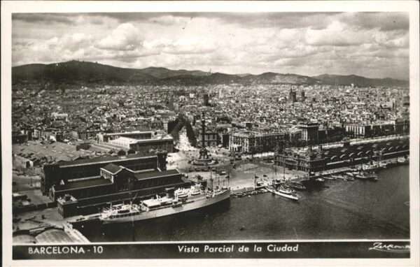 Barcelona Cataluna Vista Parcial de la Ciudad